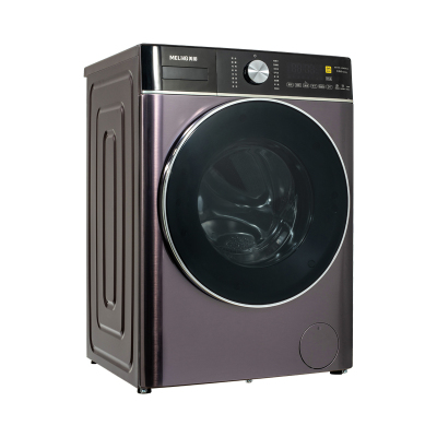 美菱(MELING) 滚筒洗衣机 MG100-14596DLX 10公斤超薄变频 晶钻紫薄壁直驱