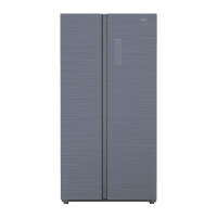 美菱(MELING)BCD-551WPB双开门冰箱一级能效智能双变频 钢化玻璃门家用大容量
