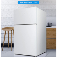 美菱(MELING) 冰箱 BCD-86 双门 租房宿舍家用 保鲜 快速制冷 小型家用节能省电