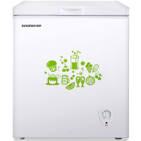 [官方直营]容声(Ronshen)145升 小型冰柜冷柜 冷藏冷冻转换一级能效家用单温大冷冻力卧式BD/BC-145MB