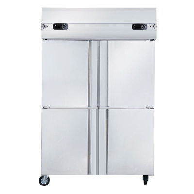 穗凌(SUILING)Q1.0L4-C商用立式双温冷冻保鲜不锈钢厨房冰柜四门急冻高身冷柜