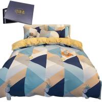 纺语柔 F1141 / 1.2m床 纯棉印花田园系列 床单被罩枕套三件套 (计价单位:套) 菠萝多多
