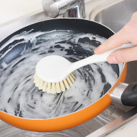 三维工匠5个厨房长柄清洁刷 家用去污洗锅刷洗碗刷可挂式水槽灶台清洁刷子