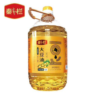 秦栏非转基因大豆油5L