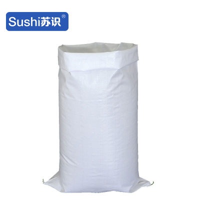 苏识 45*77 cm亮白加厚 pp塑料编织袋 (计价单位:个) 白色