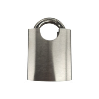 苏识 通开HBD60mm 不锈钢弧形包梁 弹子锁 (计价单位:个) 银色