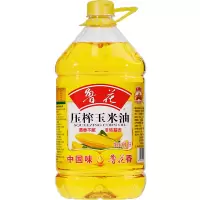 鲁花 压榨玉米油 物理压榨非转基因一级玉米油 5L*1
