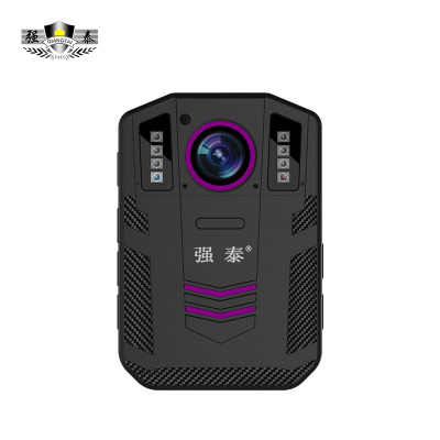 强泰DSJ-D5视音频记录仪H.265视频编码Type-C双接口/双电池/双充/4K摄像红蓝爆闪灯64G