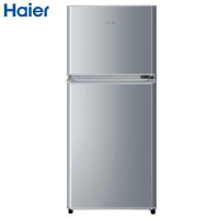 24H发货Haier/海尔冰箱BCD-118TMPA两双门118升冰箱家用小型节能宿舍迷你租房电冰箱