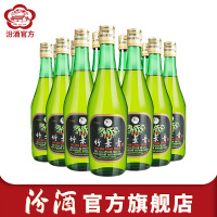 [官方正品]山西汾酒杏花村 竹叶青酒45度玻竹475mL*12瓶露酒