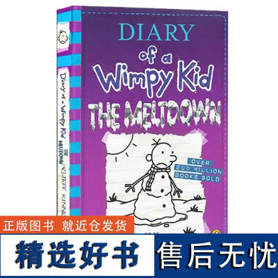 英文原版小说 小屁孩日记#13 Diary of a Wimpy Kid The Meltdown 小鬼日记 儿童章节桥