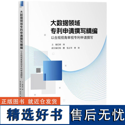 大数据领域专利申请撰写精编——以合规视角专利申请撰写