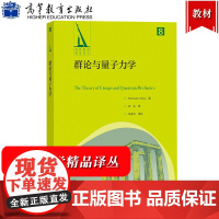 群论与量子力学 Hermann Weyl 著 涂泓译 高等教育出版社 世界数学精品译丛 群论在量子力学中的应用 群的经典