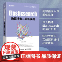 Elasticsearch数据搜索与分析实战 数据采集检索*基础教程搜索引擎数据分析索引数据文本分析