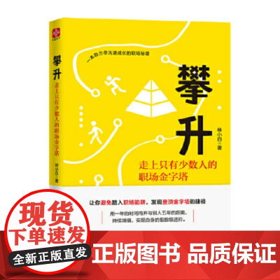 文通图书 攀升 走上只有少数人的职场金字塔 职场励志成功 一本助力你光速成长和指数级进阶的职场秘籍