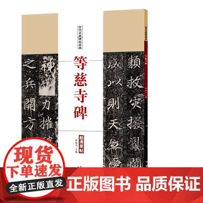 等慈寺碑 历代名家碑帖经典 陈钝之主编 简体旁注 楷书毛笔字帖书法成人学生临摹临帖练习古帖碑帖拓本鉴赏 安徽美术出版社