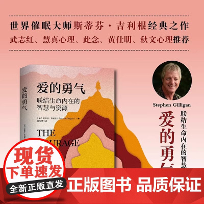 爱的勇气 联结生命内在的智慧与资源 身心修行 斯蒂芬吉利根 与他人相处 孤独生活向往心理治愈疗愈书籍