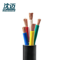 沈迈 铜芯软电缆 ZR-YJVR-0.6/1KV-3*50+2*25mm² /米