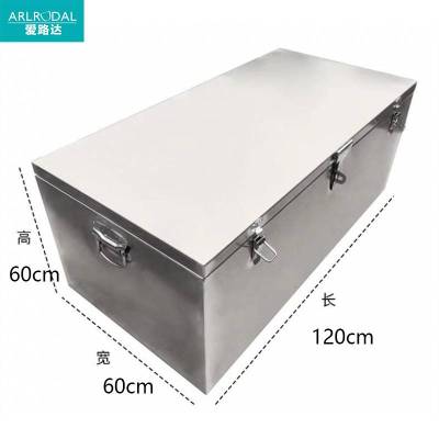 爱路达不锈钢工具箱带液压杆 加厚1.5MM板材 可定制 特大号120*60*60cm(带液压杆)/个