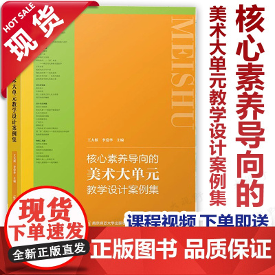 新教材如何教 核心素养导向的美术大单元教学设计案例集 王大根 紧扣2022年版 38篇教学案例中小学美术教学学科教