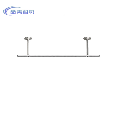 酷美智悦 阳台固定式晾衣杆 25*120cm KM-YJ10 个
