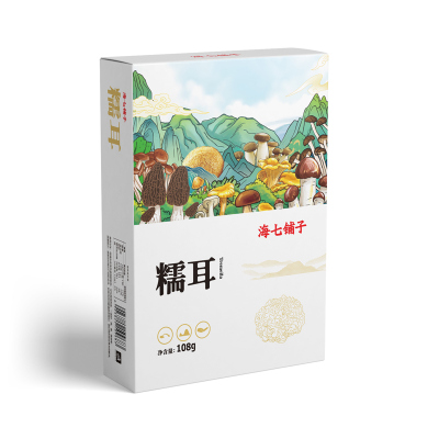 海七 糯耳108g /盒