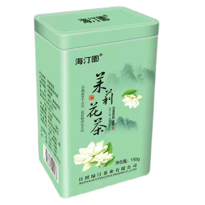 海汀园 茉莉花茶 150g 罐