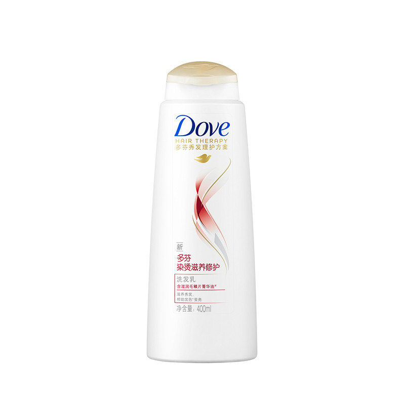 多芬(DOVE)染烫滋养修护洗发水400ml 滋养 [联合利华]