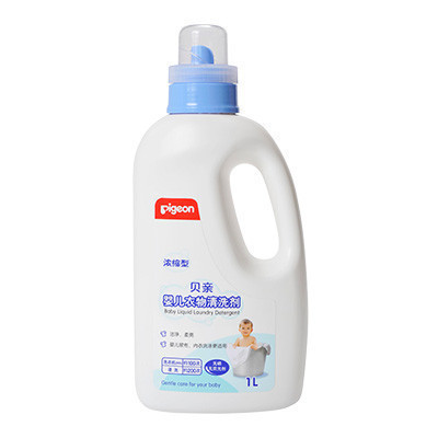 贝亲(PIGEON)浓缩型婴儿衣物清洗剂1L MA19 瓶装婴儿洗衣液