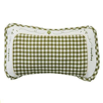 良良 LLA02-1G 婴幼儿护型保健珍珠枕矫正护型防多汗(0-3岁加长)床上用品 绿 45*25.5cm
