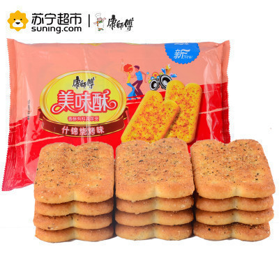 康师傅 美味酥 咸味饼干什锦烧烤味255g/袋