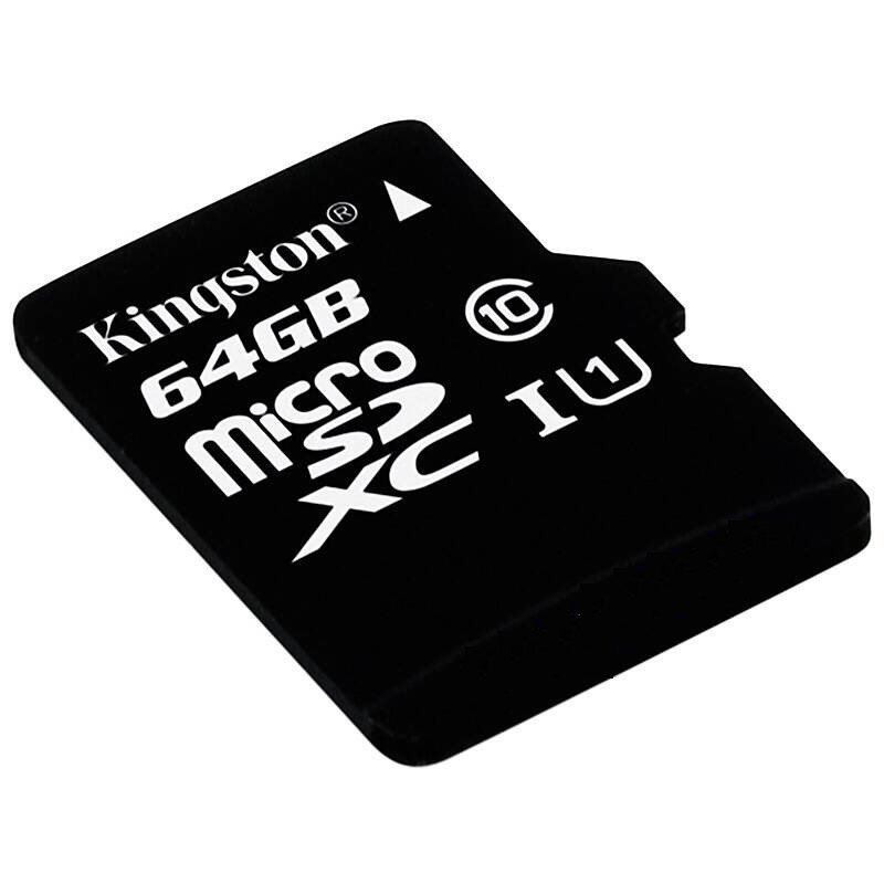 金士顿(Kingston)64G(CLASS10)存储卡(MicroSD)TF卡 64GB高速手机内存卡/存储