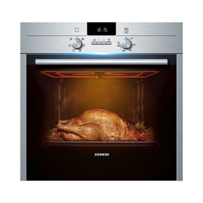 西门子(SIEMENS)原装进口66升嵌入式电烤箱HB23AB521W 普通加热 不锈钢管发热