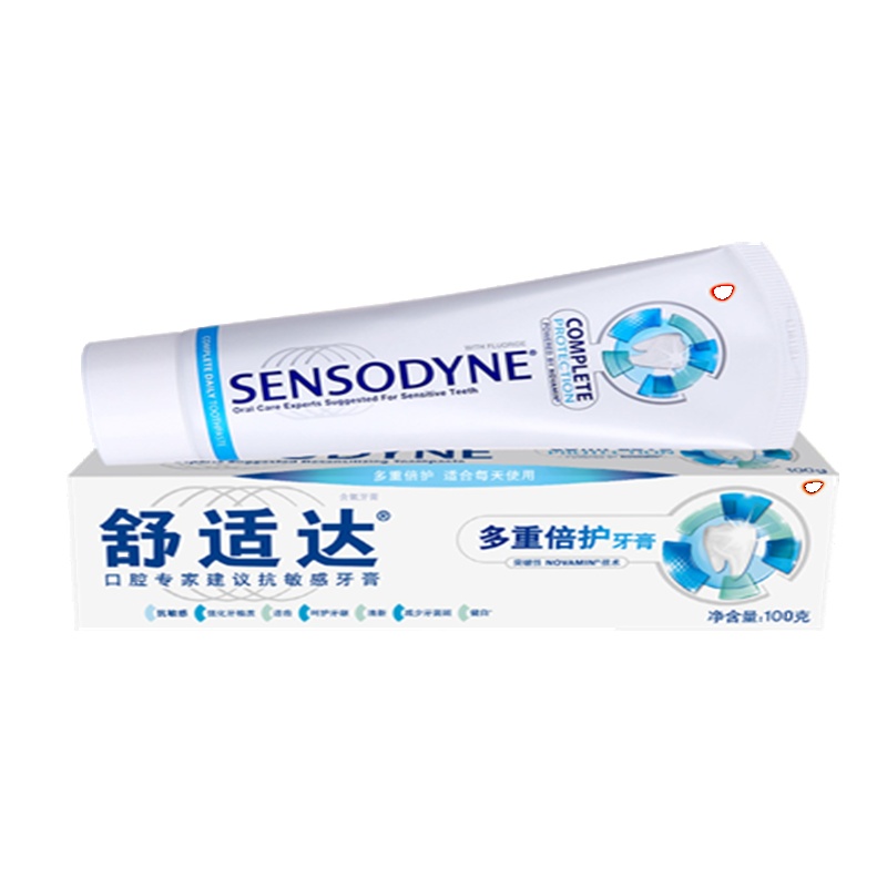 舒适达/SENSODYNE 抗敏感专业修复(多重倍护)牙膏100g 强化牙釉质 深层清洁 健白清新