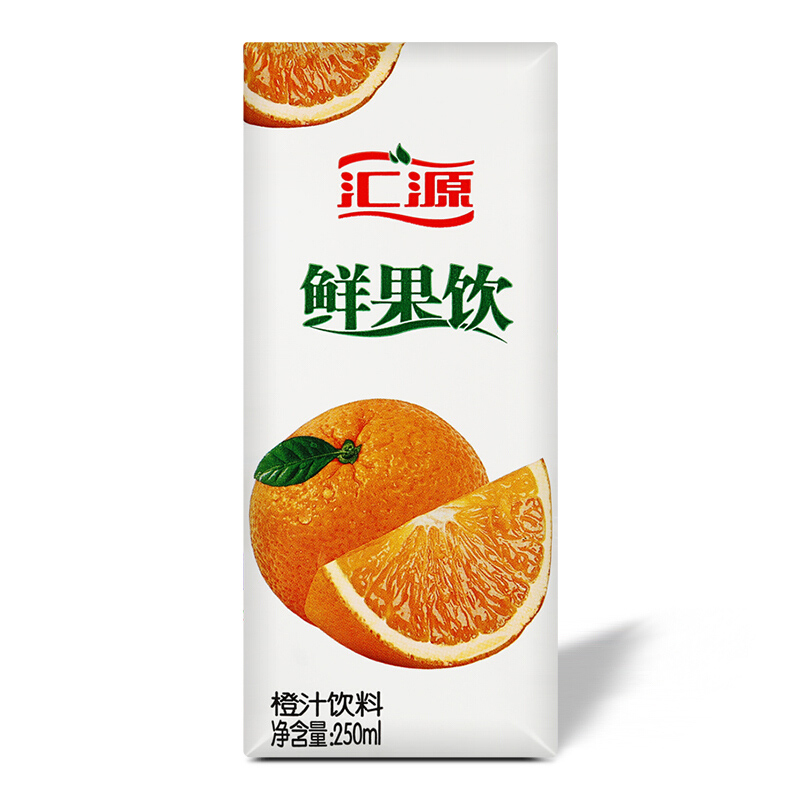 汇源鲜果饮系列橙汁250ml