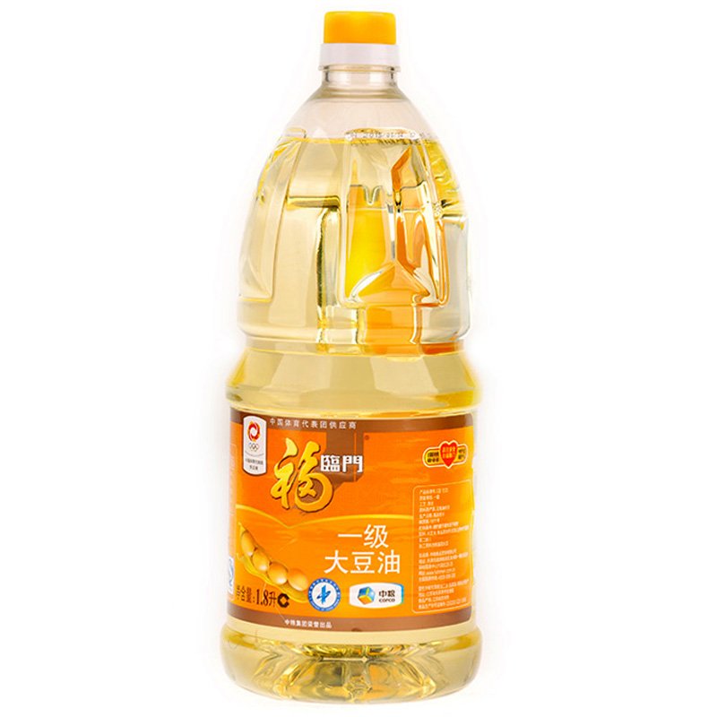[苏宁易购超市]福临门一级大豆油1.8L