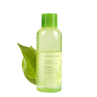 Nature Republic 纳益其尔清新绿茶化妆水180ml