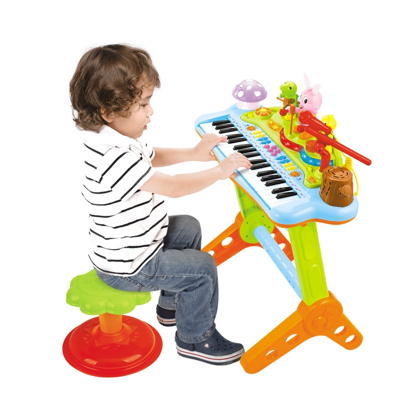 汇乐玩具(HUILE TOYS)多功能趣味演奏组合电子琴电子琴 669 宝宝益智玩具电子琴/带麦克风琴儿童电子钢琴 电