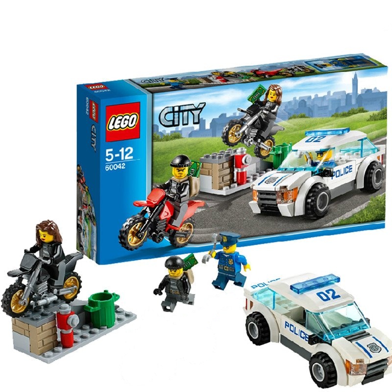 LEGO 乐高城市系列 高速公路警匪追逐 L60042