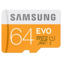 三星(SAMSUNG) MicroSD存储卡 64G(CLASS10 48MB/s) 升级版(EVO)