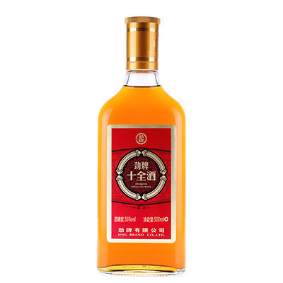 劲牌35度十全劲酒金樽500ml(新老包装随机发货)