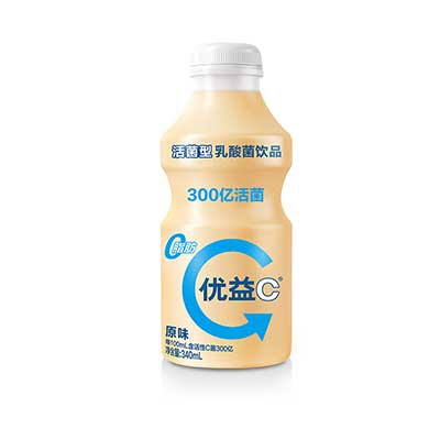 蒙牛 优益C活菌型乳酸菌饮品 原味340ml