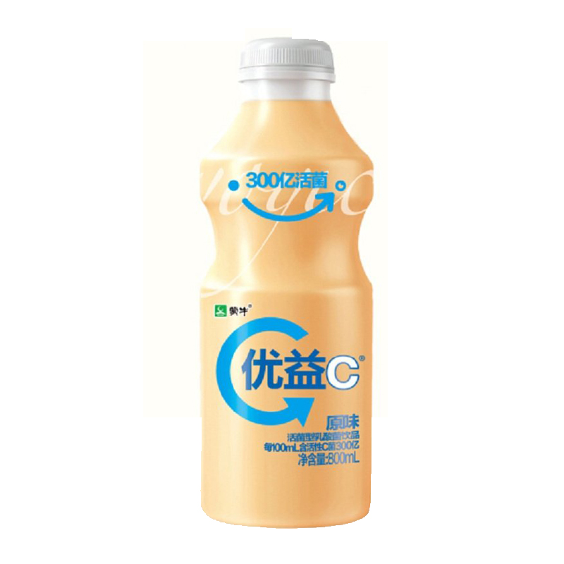 蒙牛优益C活菌型乳酸菌饮品原味800ml