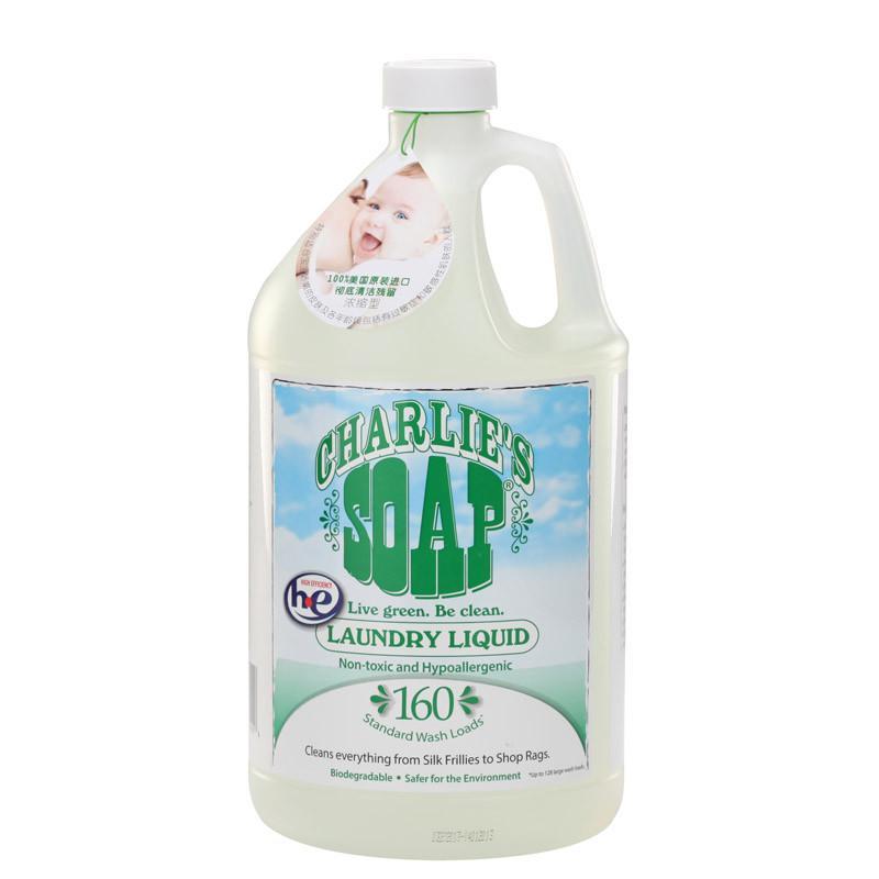 Charlie's Soap 查理洗涤剂 天然环保洗衣液(160次)3800ml