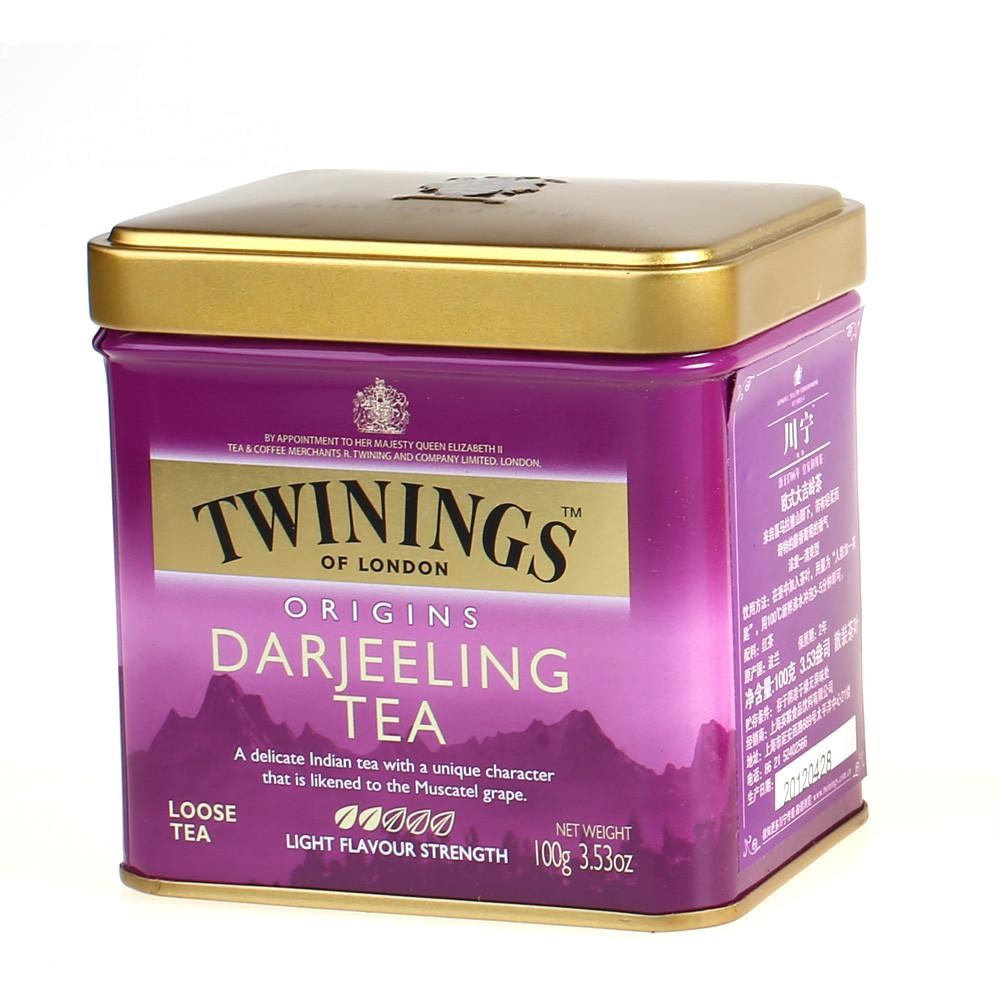 Twinings/川宁 川宁茶 Twinings欧式大吉岭(经典红茶)罐装100G英国皇室茶