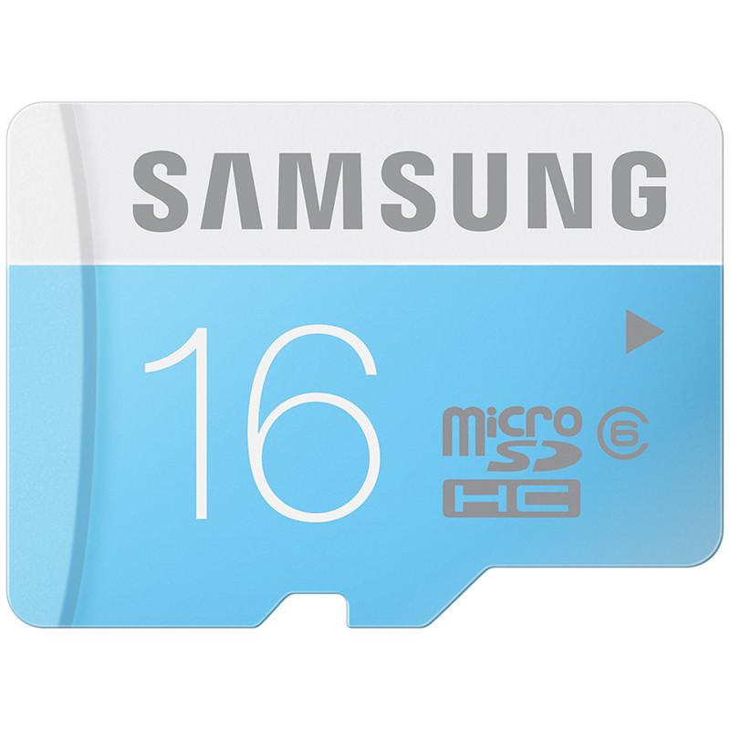 三星(SAMSUNG) microSD存储卡 16G(CLASS6 24MB/s) 标准版