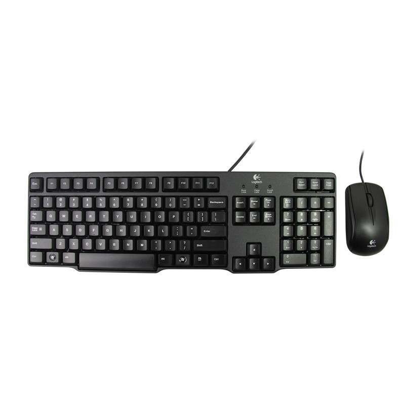 罗技(Logitech)MK100二代有线键鼠套装