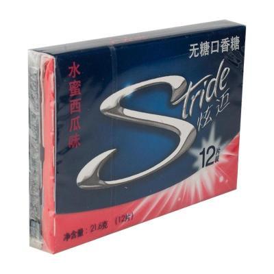 炫迈(Stride) 无糖口香糖21.6g(水蜜西瓜味)