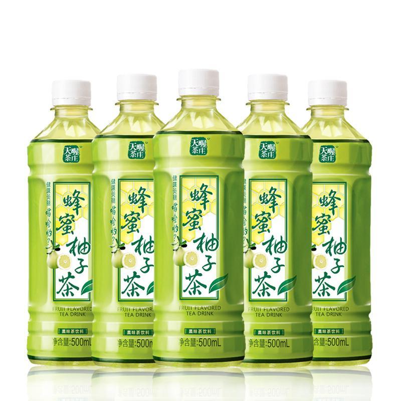 天喔茶庄蜂蜜柚子茶500ML*15瓶/箱