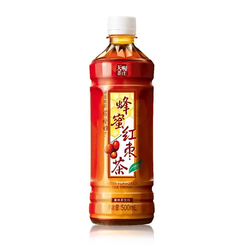 天喔茶庄蜂蜜红枣茶500ML/瓶